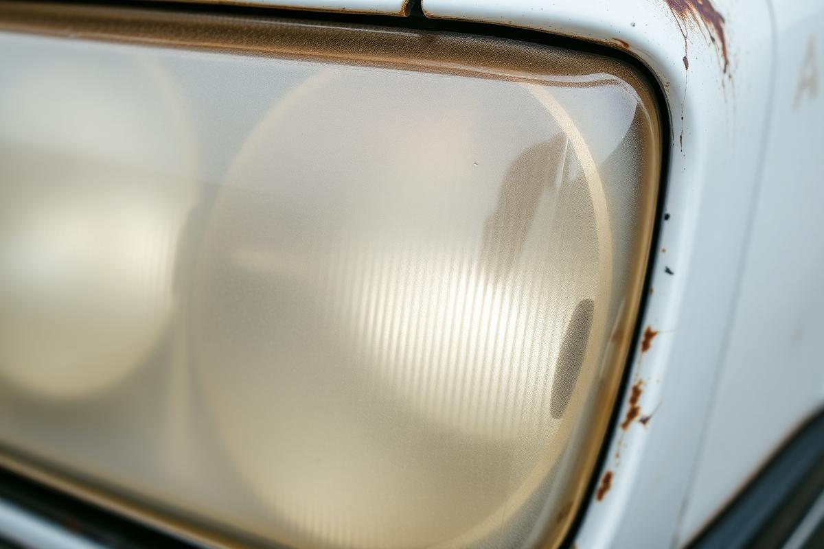Headlight Restoration — before